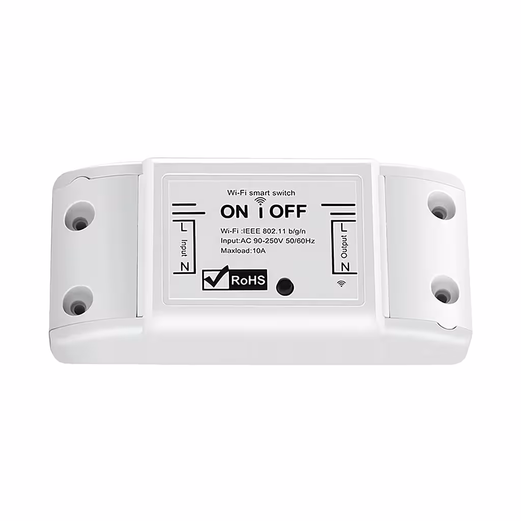 Relais sans fil 1 canal WiFi 220V 10A – Automatisation smart home Tuya Smart Life