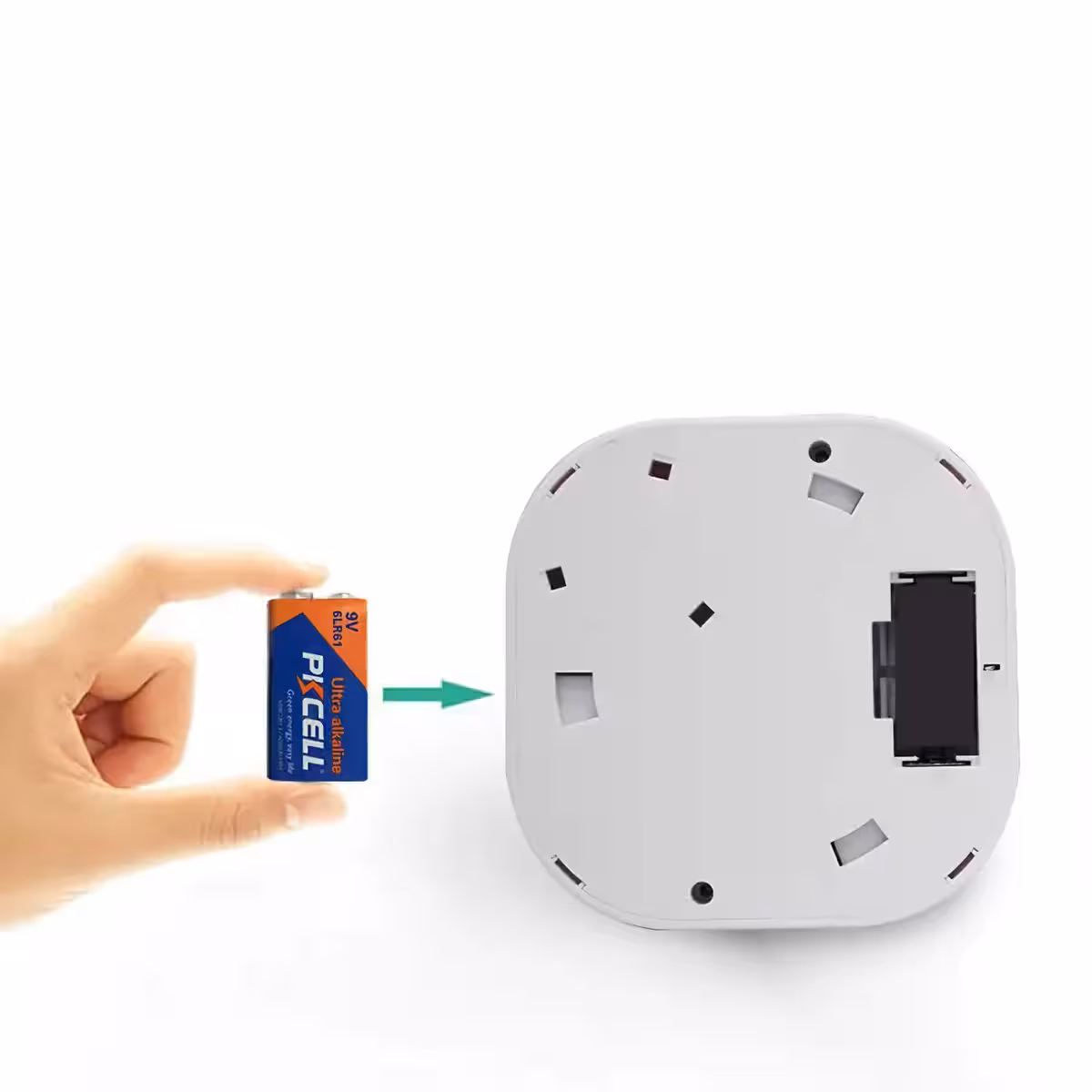 Αισθητήρας καπνού με μπαταρία για ασφαλή παρακολούθηση