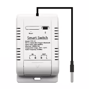 Thermostat intelligent WiFi avec capteur température DS18B20 – Contrôle automatique Tuya Smart, 220V 16A