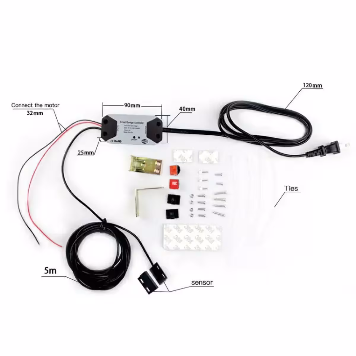 Λύση αυτόματης ανοίγματος μέσω εφαρμογής για ανοιγόμενη ή συρόμενη πόρτα