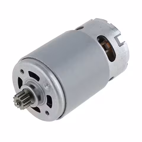 Moteur visseuse RS550 18V–21V DC avec 12 dents – 28.000 RPM, couple 1Nm