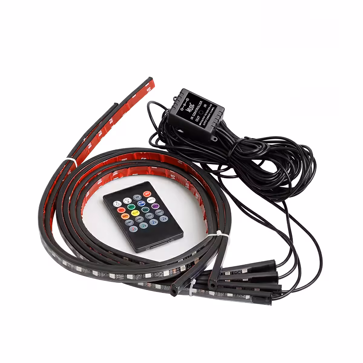 LED ταινίες αυτοκινήτου με έλεγχο από κινητό