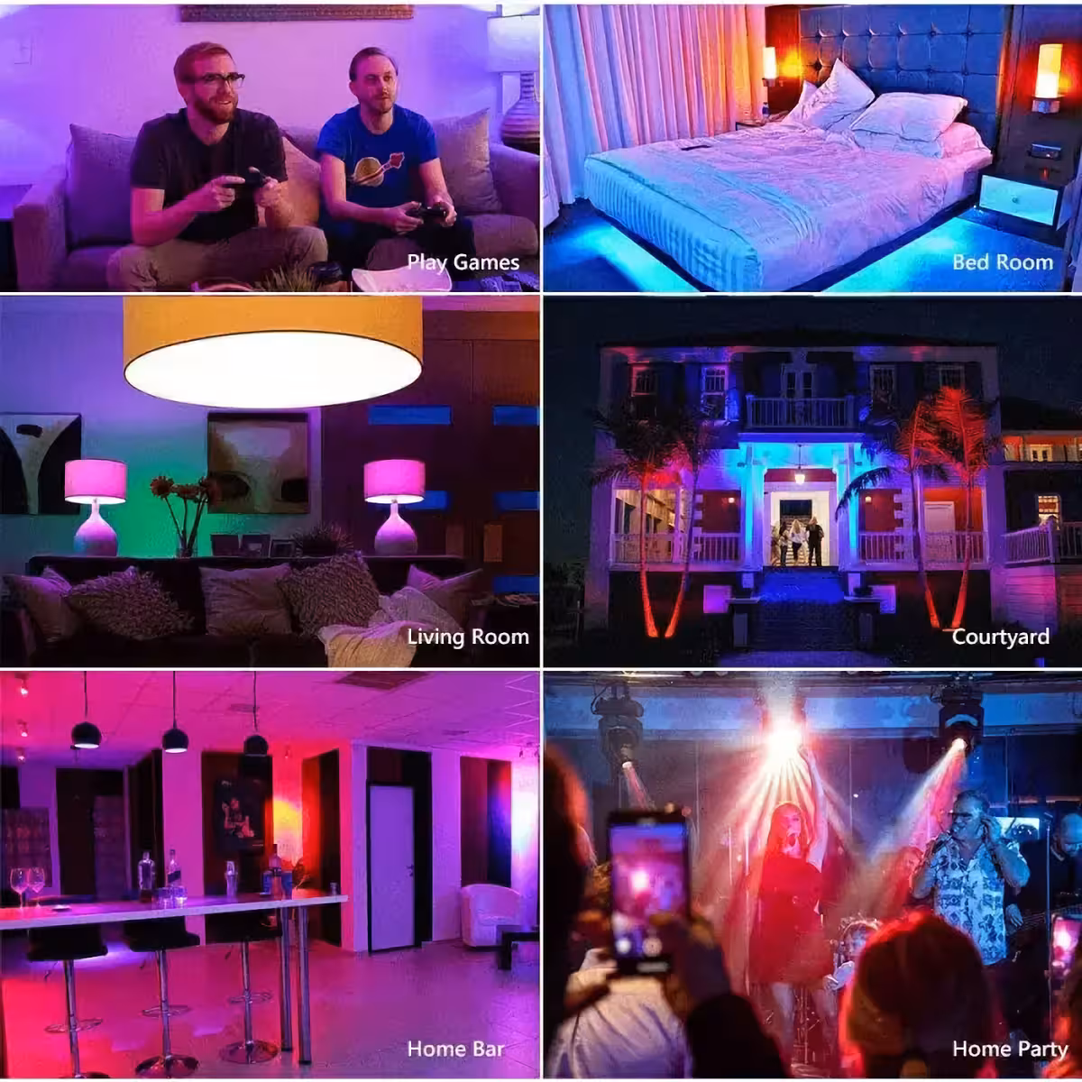 LED λαμπτήρας με WiFi και απομακρυσμένο έλεγχο, ιδανικός για έξυπνο σπίτι