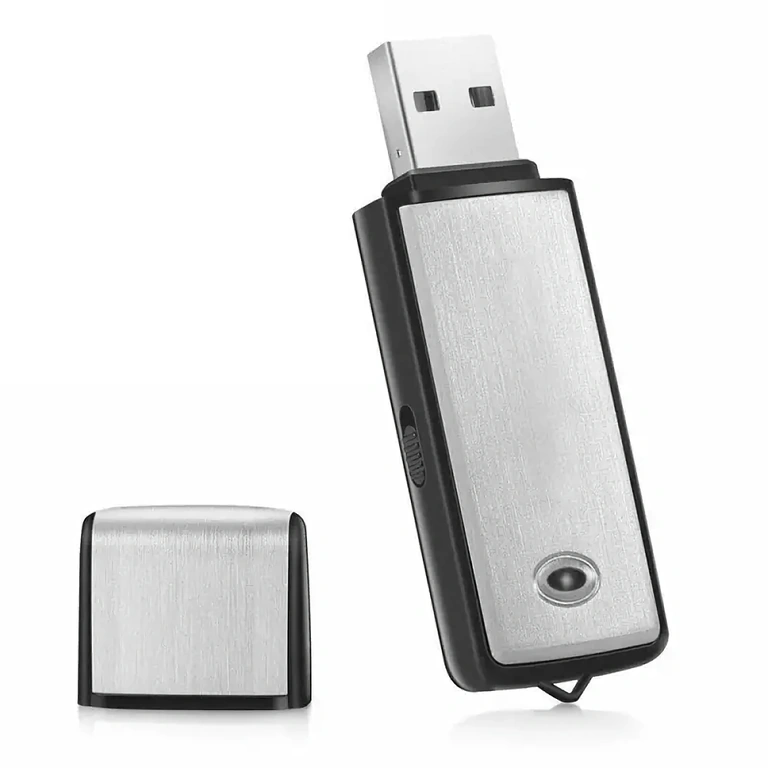 USB stick καταγραφικό κατασκοπείας 16GB USB stick με κατασκοπευτικό μικρόφωνο και μνήμη 16GB για διακριτικές ηχογραφήσεις