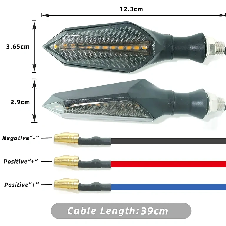 Φλας με μαύρο, μπλε και κόκκινο καλώδιο για συνδέσεις