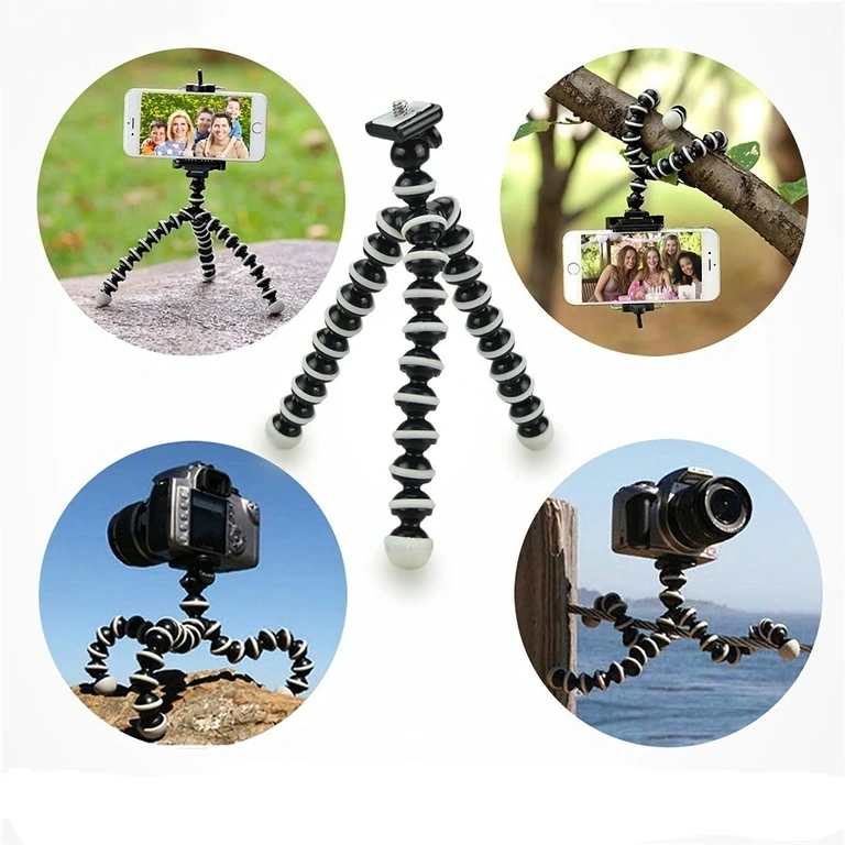 Καθολικό σύστημα στήριξης τριπόδου Σύστημα universal με βίδα 1/4 για ασφαλή στήριξη συσκευών