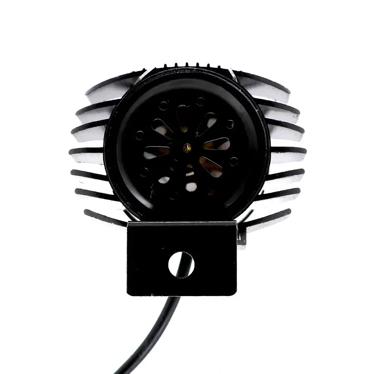 Άποψη από πίσω του φαναριού με ενσωματωμένη ηλεκτρονική κόρνα