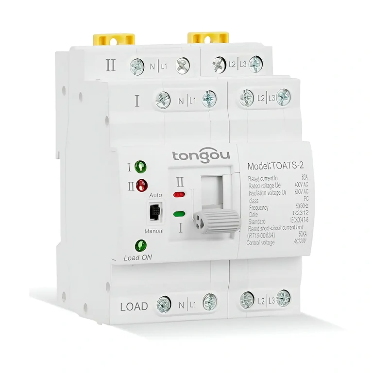 Τριφασικό ATS για διαχείριση τροφοδοσίας σε φωτοβολταϊκές εγκαταστάσεις