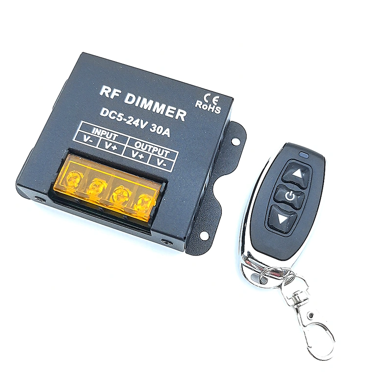 DC dimmer 5V 12V 24V για ρύθμιση φωτεινότητας LED ταινιών