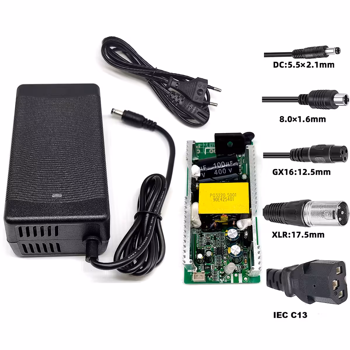 Φορτιστής 60V–67,2V 2A συμβατός με διάφορα ηλεκτρικά οχήματα, CityCoco, Harley, πατίνια και ποδήλατα