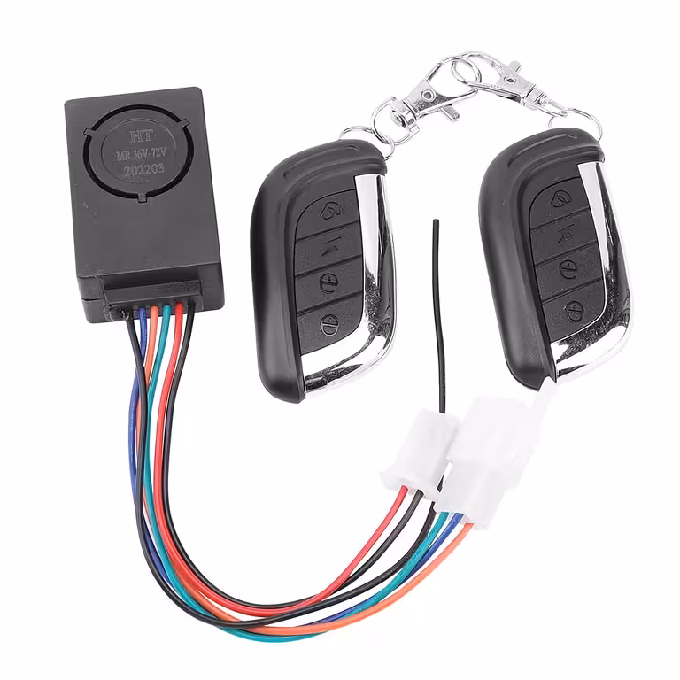 Alarme pour trottinette, vélo et scooter électrique avec télécommande – protection antivol pour Harley