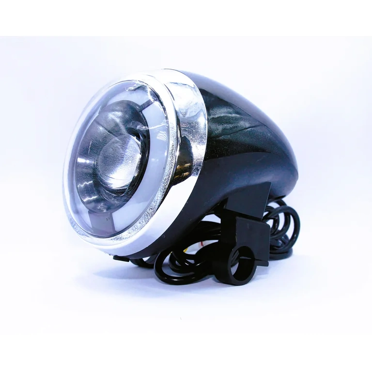 Vue latérale du phare LED pour scooter Citycoco 60V