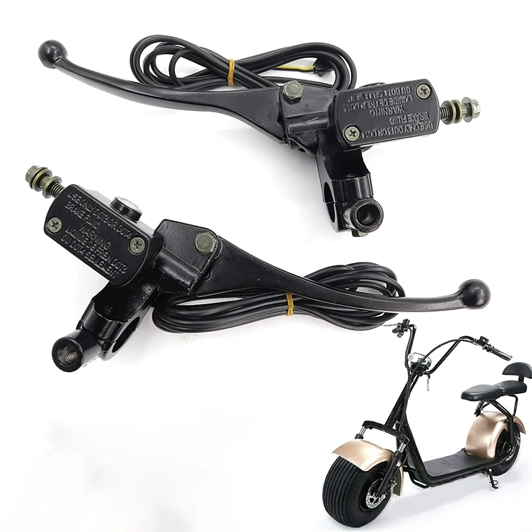 Set de leviers de frein pour scooter électrique, compatibles avec tout scooter filetage M8