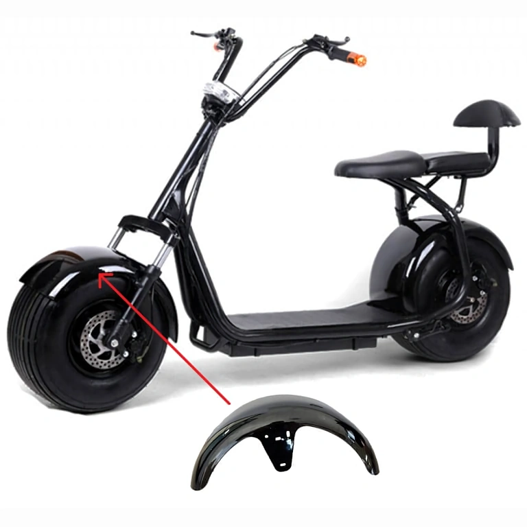 Aile avant Citycoco – vue de dessus