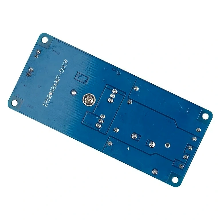 Vue arrière kit amplificateur mono 500W IRS2092