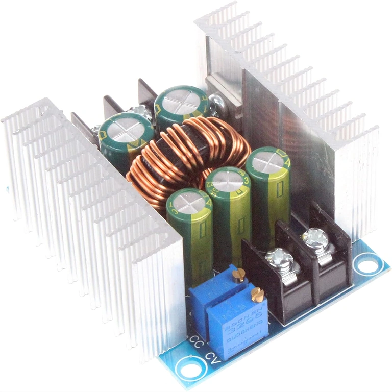 Réglage tension et courant sur module CC/CV 20A 300W