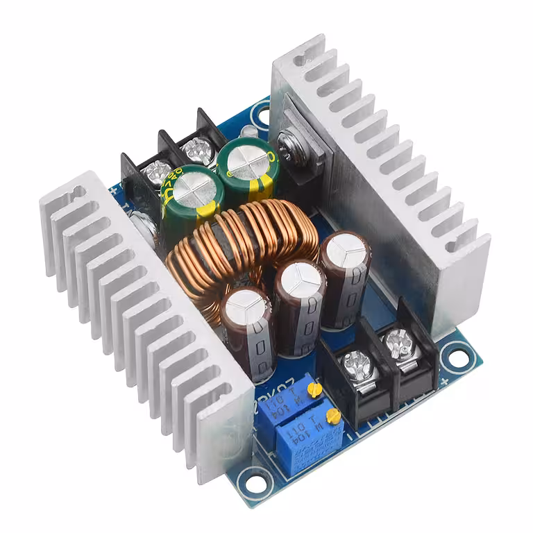 Convertisseur abaisseur Step-Down 20A 300W – alimentation DC-DC réglable 6–40V → 1,2–36V, module CC/CV