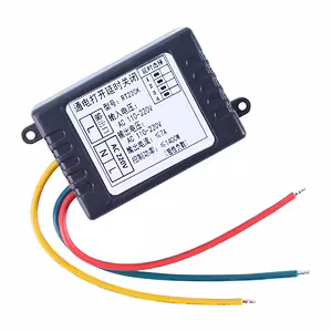 Module relais temporisé mécanique/analogique 1–480 min – retard à l’arrêt (OFF-delay), AC 220V 7A