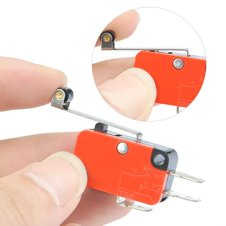 Micro-interrupteur fin de course V-156-1C25 – vue latérale