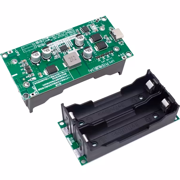 Module UPS Mini 5V/12V – module UPS DC avec charge pour accus 18650