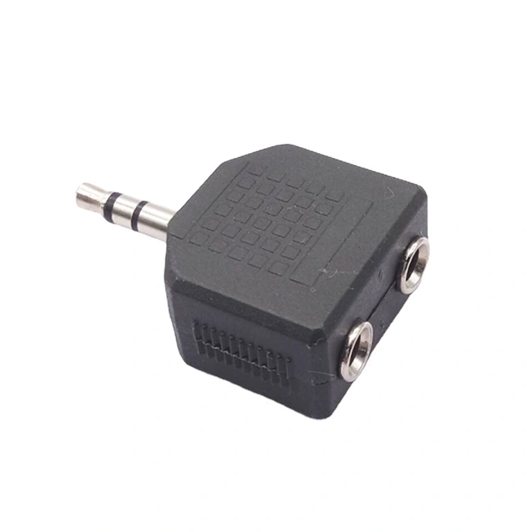 Détail du splitteur Jack 3,5 mm inclus pour connexion de plusieurs appareils