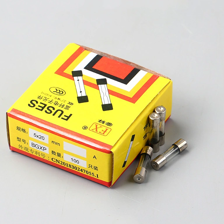 Set complet de 100 fusibles en verre 10A 5x20mm