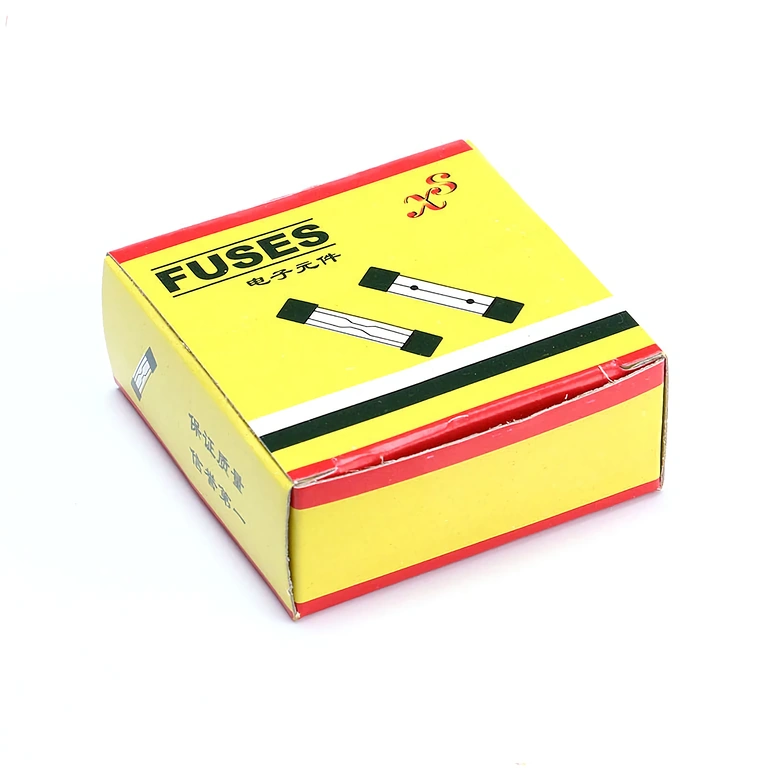 Emballage set de 100 fusibles en verre 10A 5x20mm