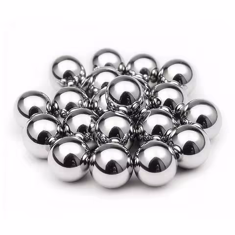Billes métalliques premium en acier pour roulements – parfaitement rondes, dimensions 6 mm, 8 mm, 10 mm, 12 mm