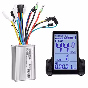 Image complète du kit contrôleur + écran M5 pour vélo électrique 500W–1000W
