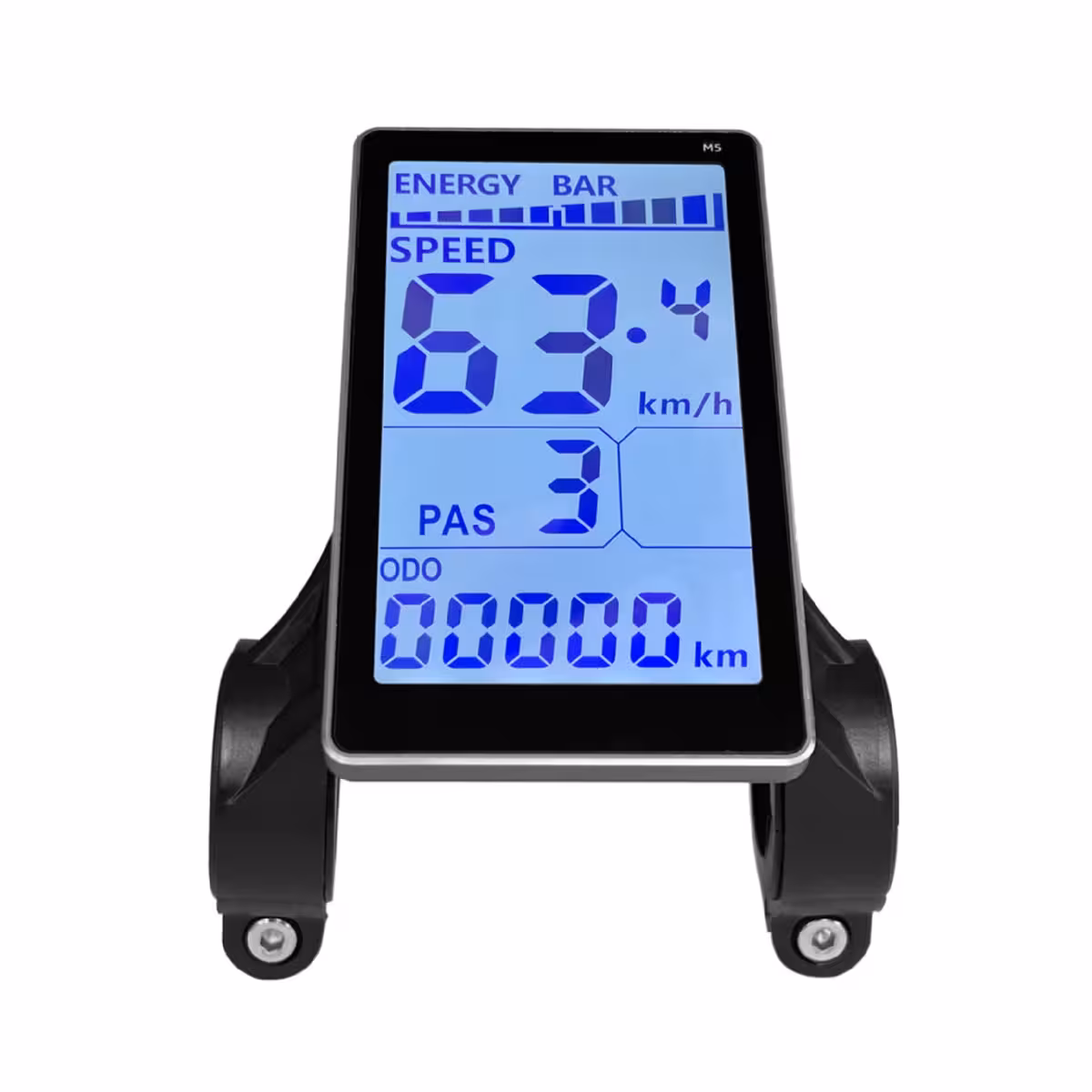 Écran M5 multifonction pour vélo électrique 500W–1000W 24/36/48V