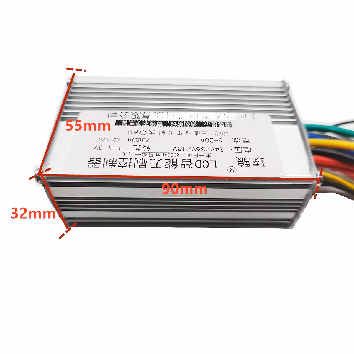 Connexion de la batterie 36V 48V au contrôleur TF100 pour trottinette électrique