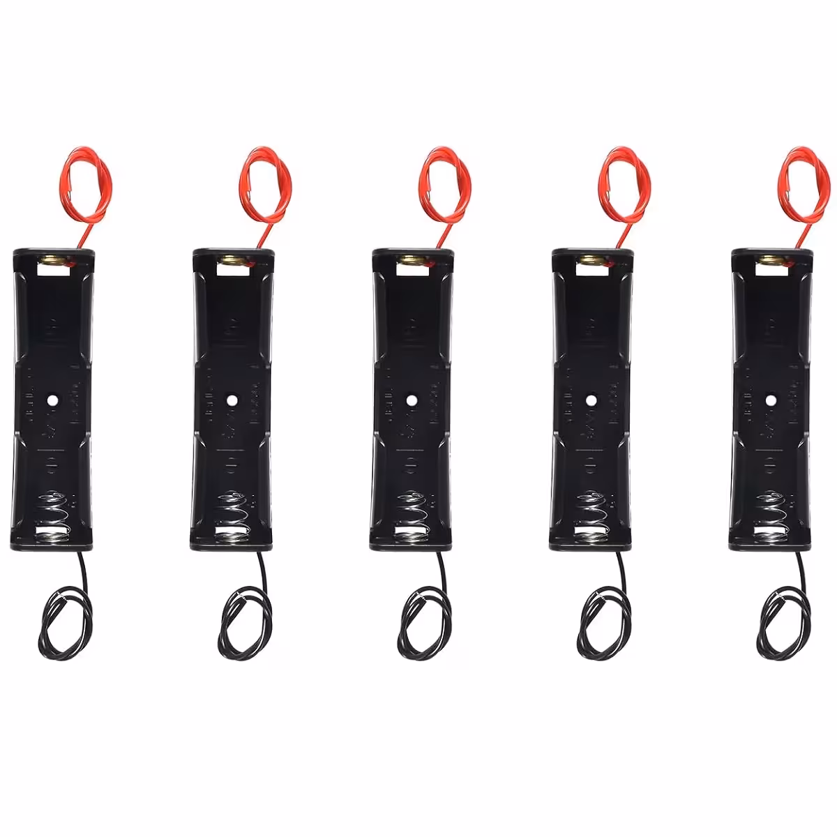 Lot de 5 supports de batterie 18650