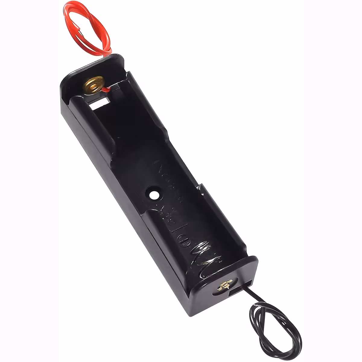 Détail des contacts du support de batterie 18650