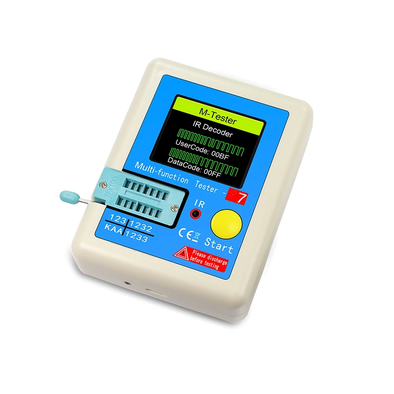 Écran TFT couleur du LCR-T7 détail