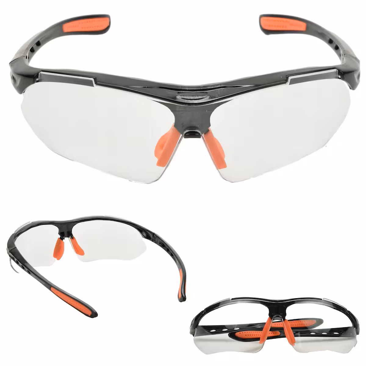 Détail du verre en polycarbonate anti-rayures pour lunettes de sport